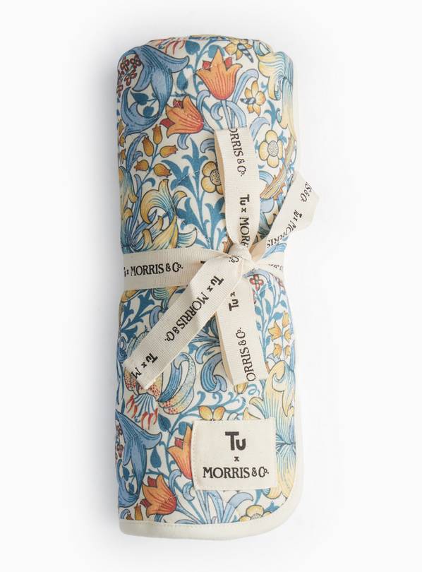 Tu x Morris & Co. Floral Print Blanket  One Size